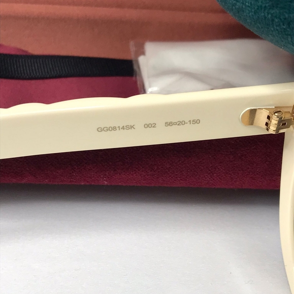 💯 Original Gucci GG0814SK-002 56 Ladies Sunglasses - Picture 11 of 12